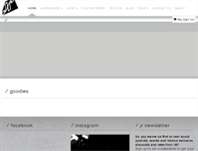 Tablet Screenshot of jrsurfboards.com.au